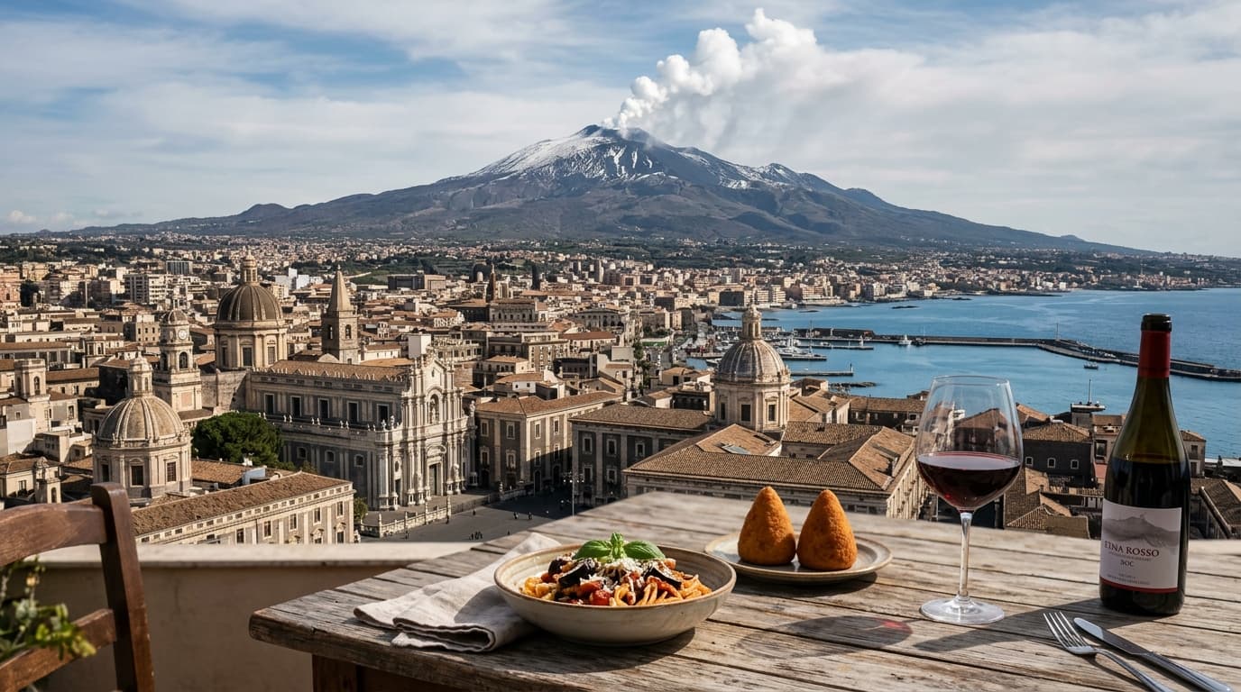 Catania e Etna
