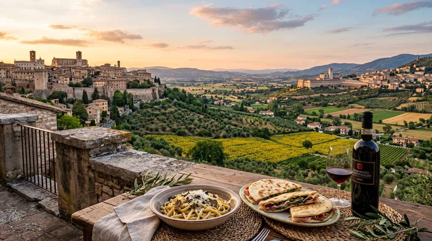 Perugia e Valle Umbra