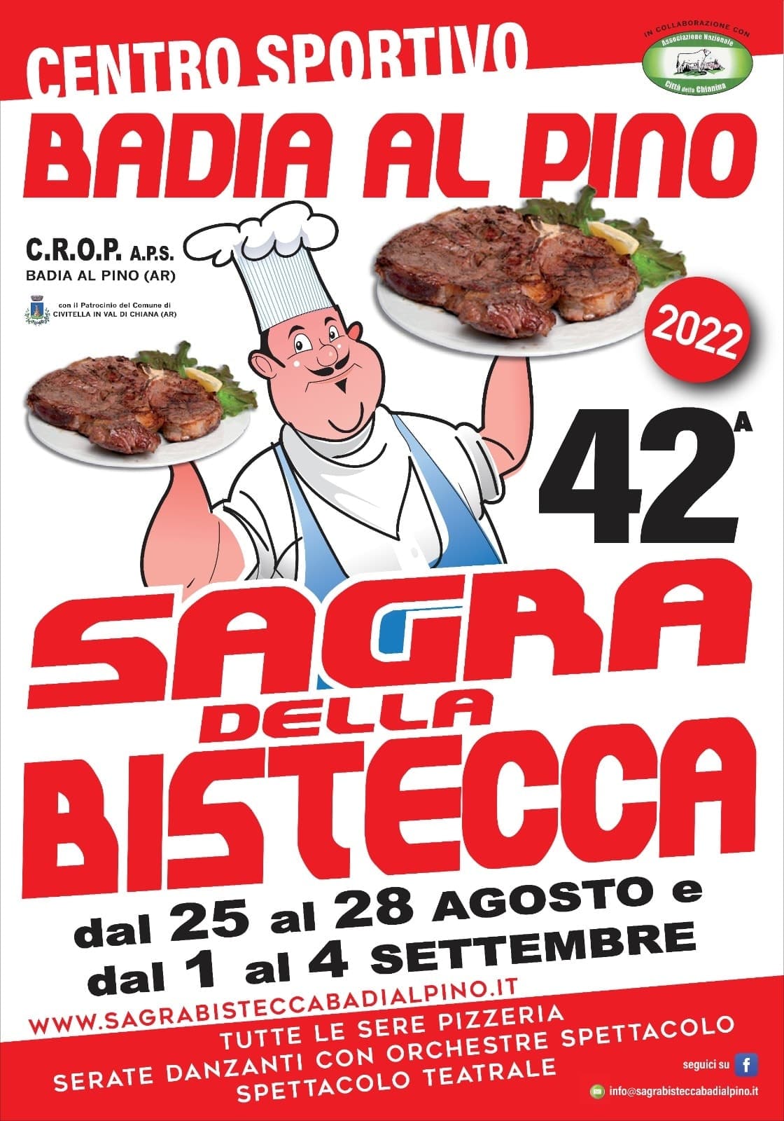 46ª Sagra della Bistecca (46. Bistecca-Fest) — foto 1