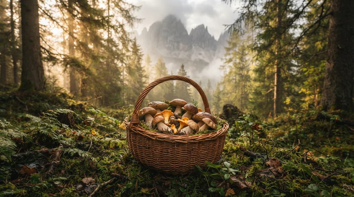 Autorizzazione per la raccolta dei funghi - Comune di Selva di Val Gardena
