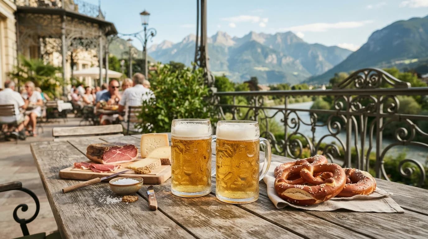 Birreria sulla terrazza del Kurhaus