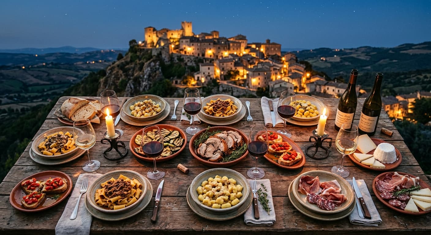 Calici e Sapori Sotto le Stelle