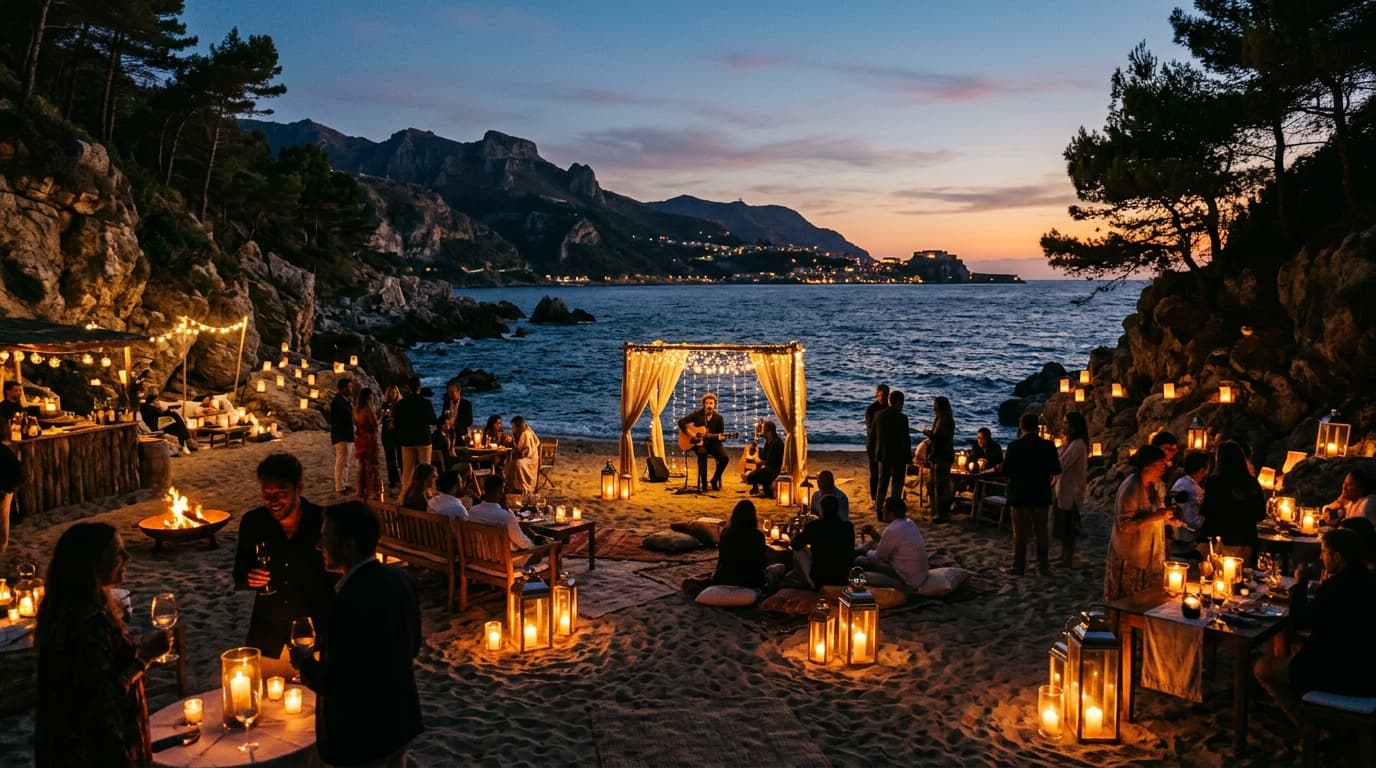 Candlelight in Spiaggia a Vibo Marina