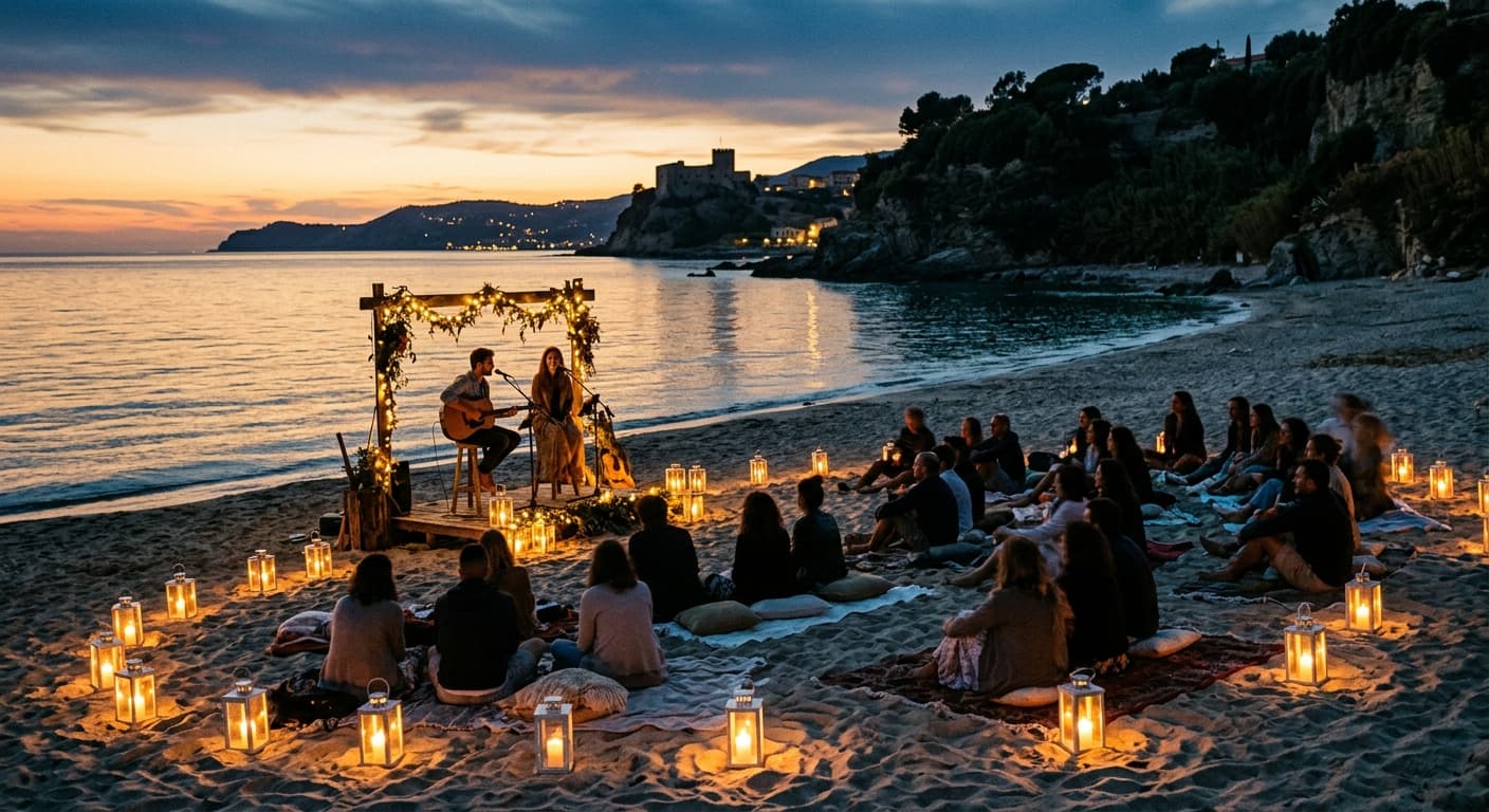 Candlelight in Spiaggia a Vibo Marina