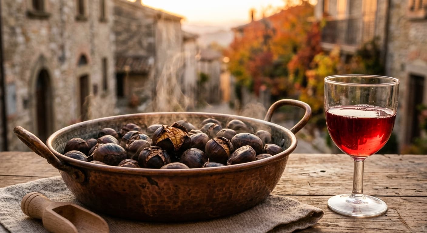 Castagne e Vino novello