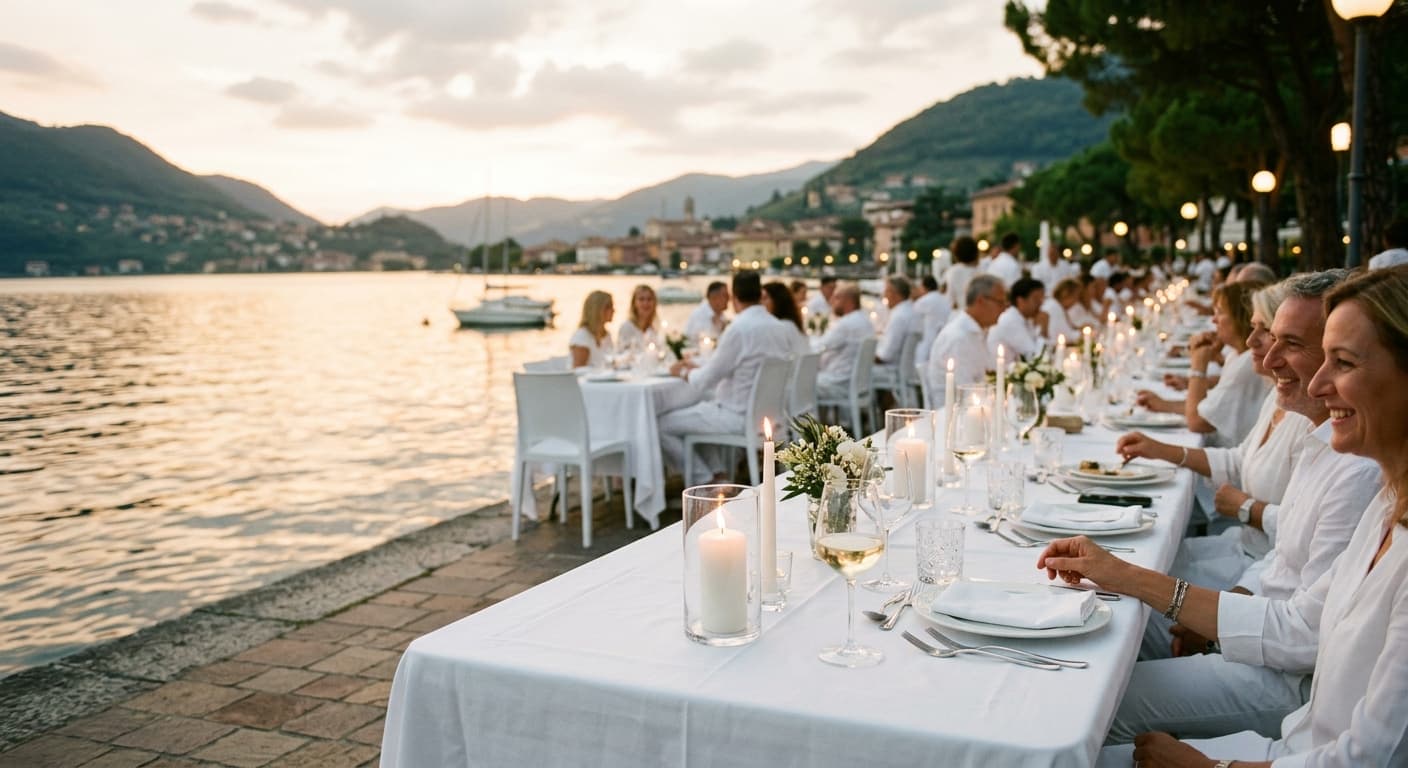 Cena in bianco a Paratico