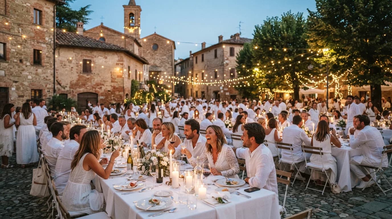 Cena in bianco