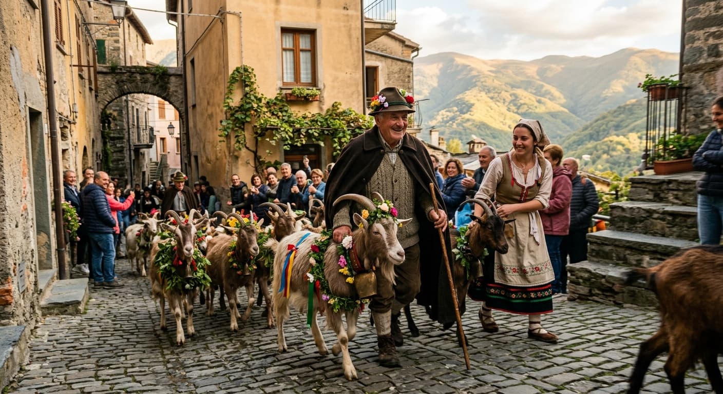CORTEO DELLE MALGHE E PALIO DELLE CAPRE