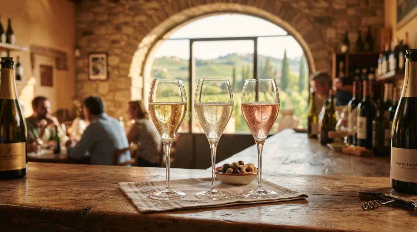 Degustazione gratuita Franciacorta