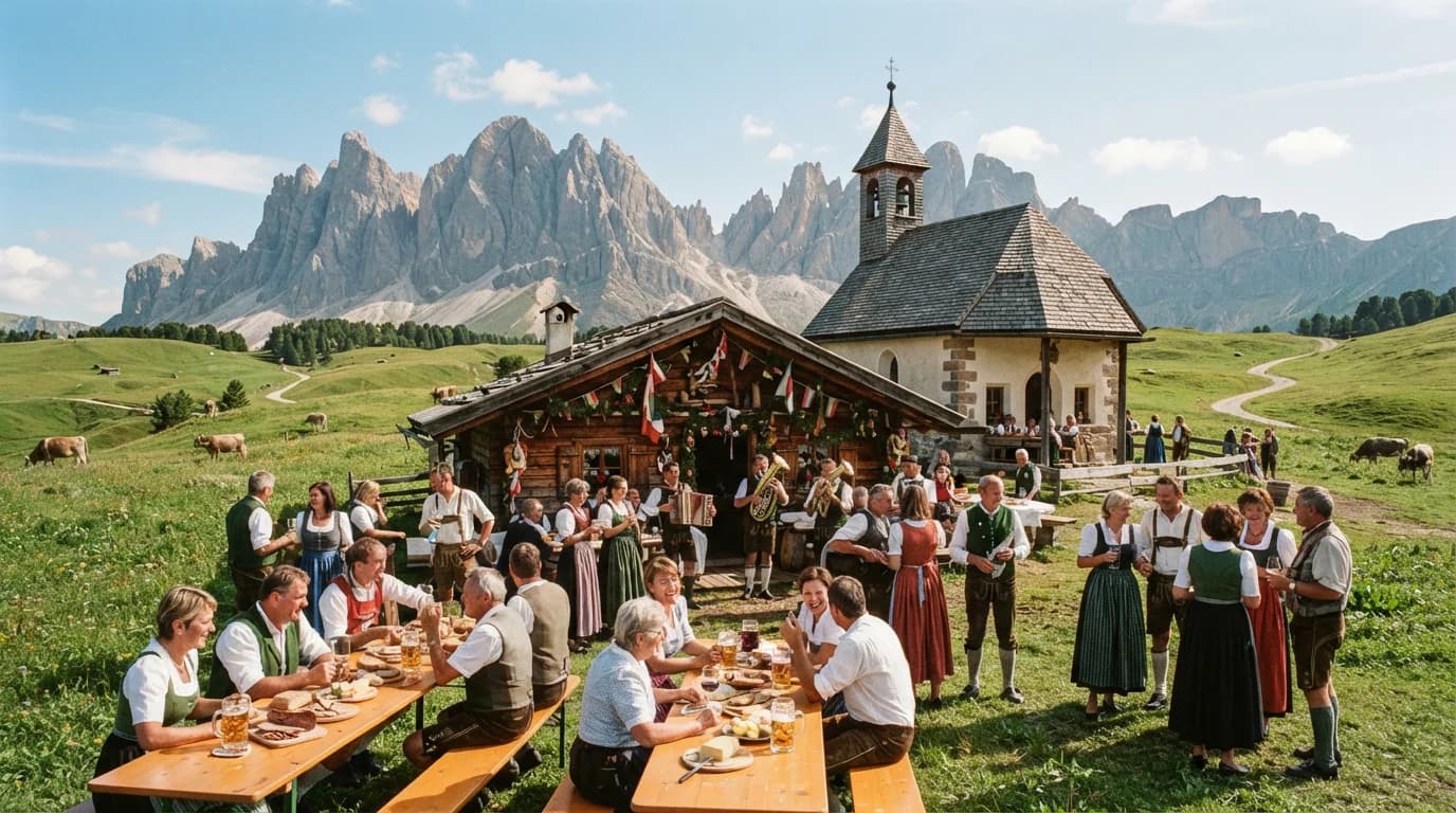 Domenica di San Bartolomeo - Sagra sull' Alpe di Luson