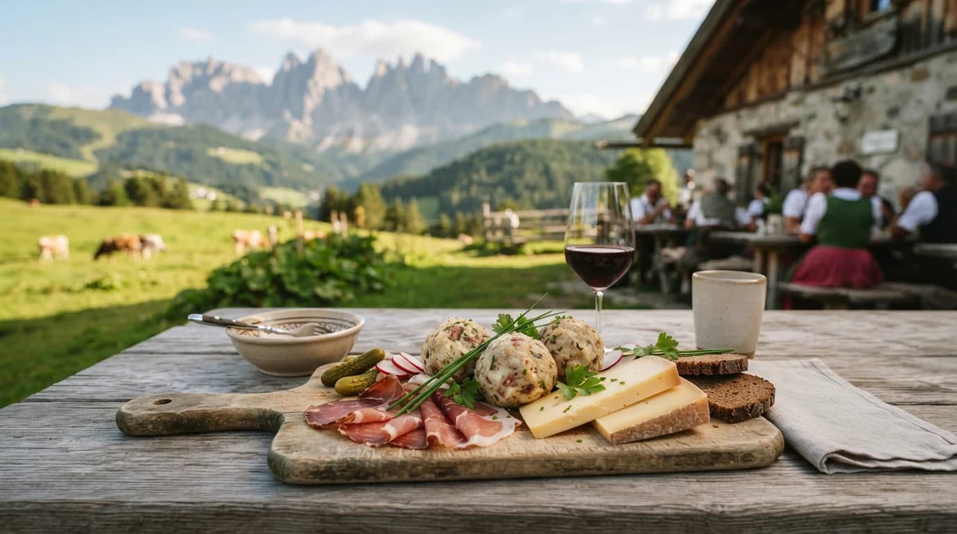 Festa alpina alla malga Kühberg