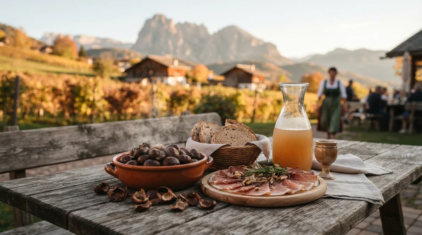 Festa autunnale all'insegna del Törggelen a S. Osvaldo