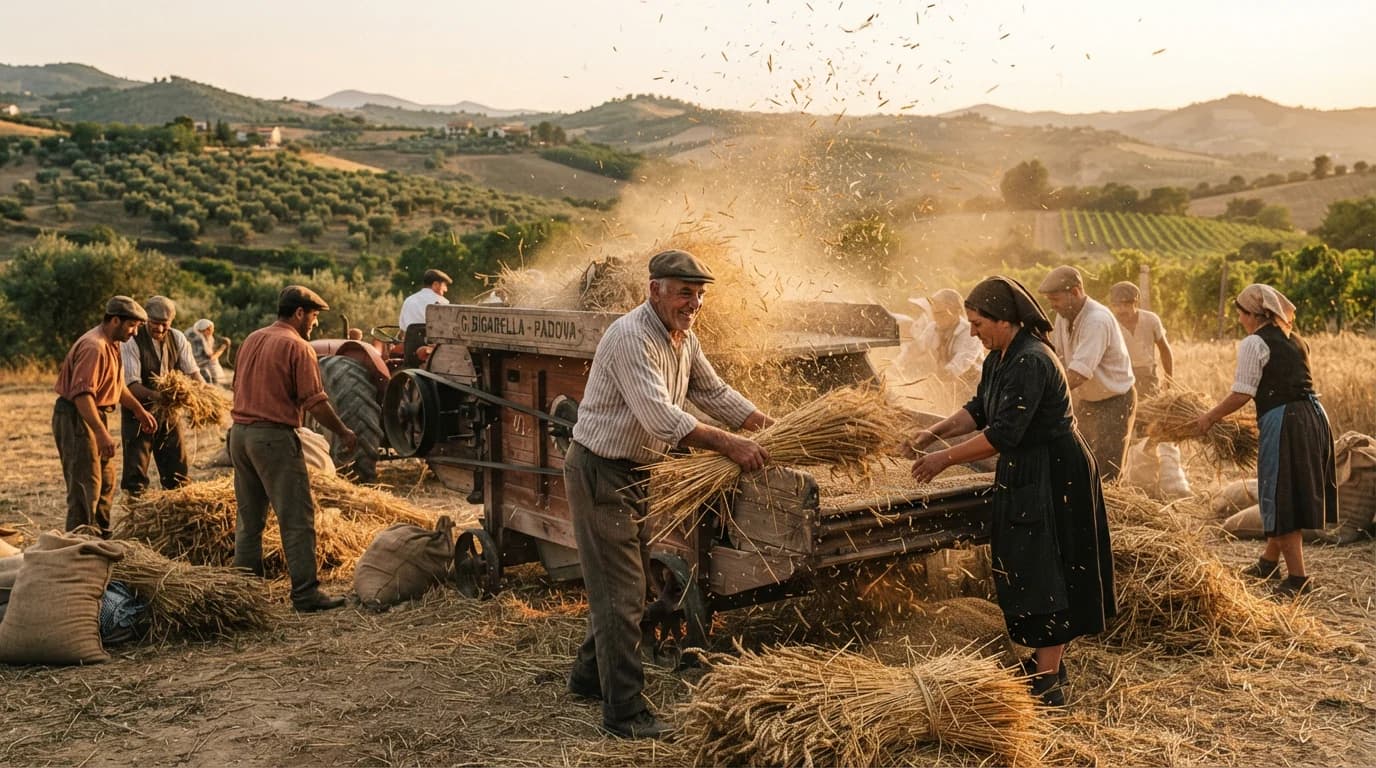 Festa dell’antica trebbiatura