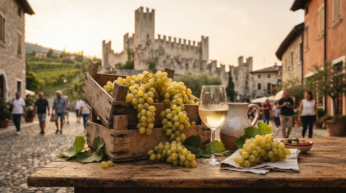 Locandina della 98ª Festa dell’Uva di Soave, 18, 19 e 20 settembre 2026