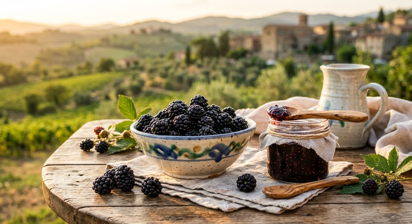 Festa della mora del bosco e dei suoi frutti