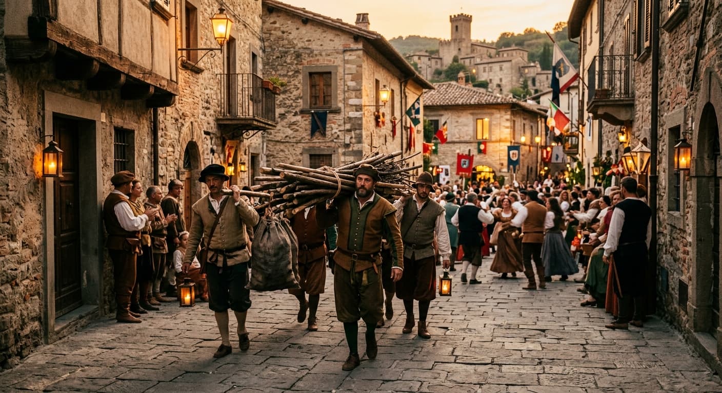 Festa della Rievocazione della Cotta e del Carbone Vegetale