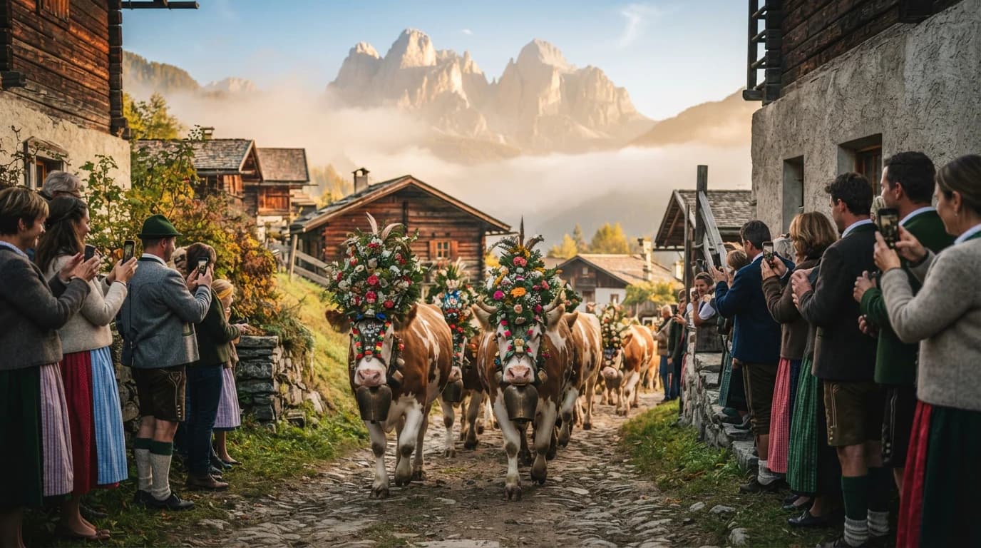 Festa della transumanza a Telves