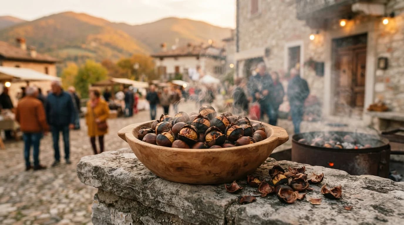 Festa delle castagne a Durlo di Crespadoro