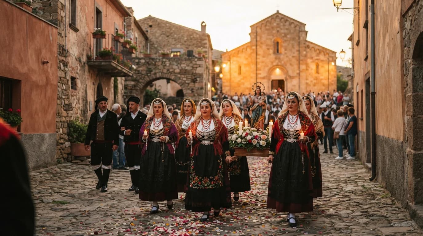 Festa di Santa Vitalia a Serrenti