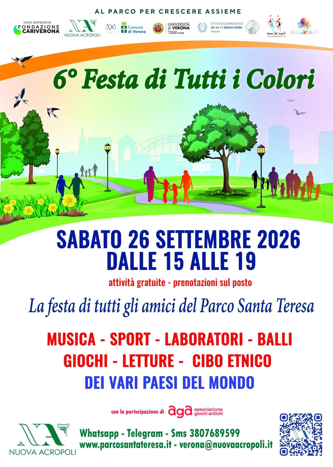 Festa di Tutti i Colori al Parco Santa Teresa (Festival of All Colors) — foto 1