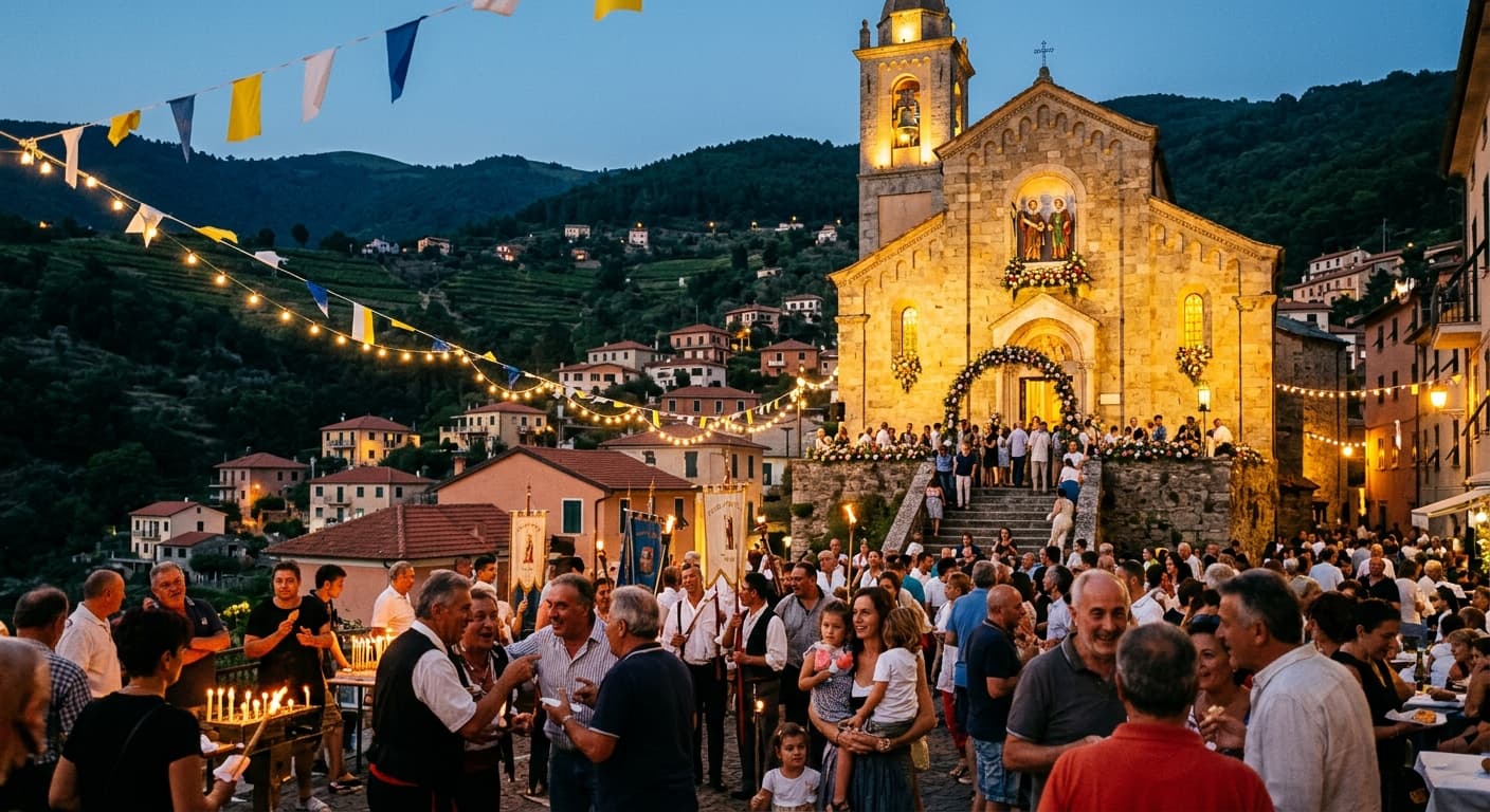 Festa patronale della Madonna del Carmine - San Cosimo di Struppa