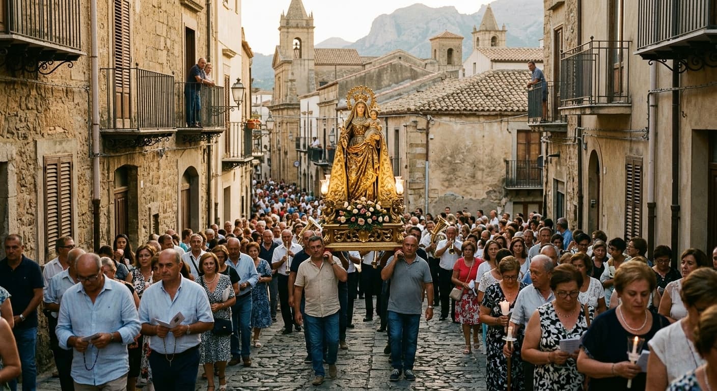 Festeggiamenti in onore di Sant'Anna a Castelbuono