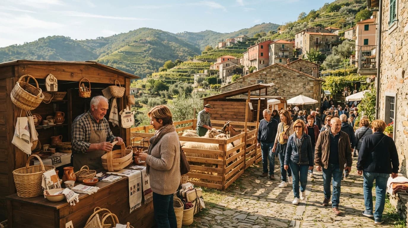 Fiera Del Bestiame - San Cipriano - Festa Dei Genovesi