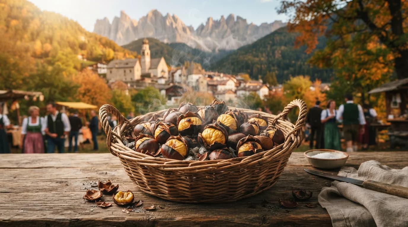 Giornate della castagna KESCHTNRIGGL a Tesimo-Prissiano, Foiana e Lana