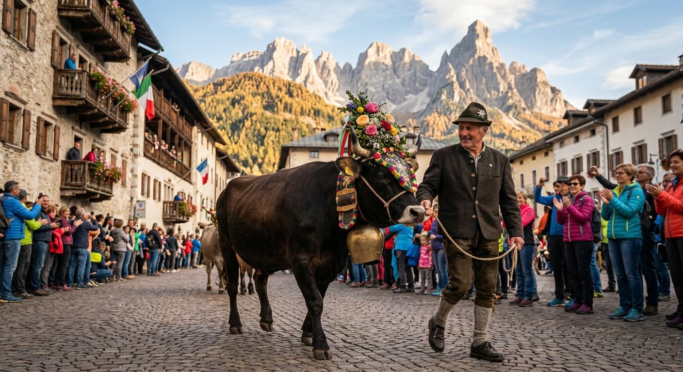 Gran Festa del Desmontegar: Tradizionale Mostra Concorso Bovina