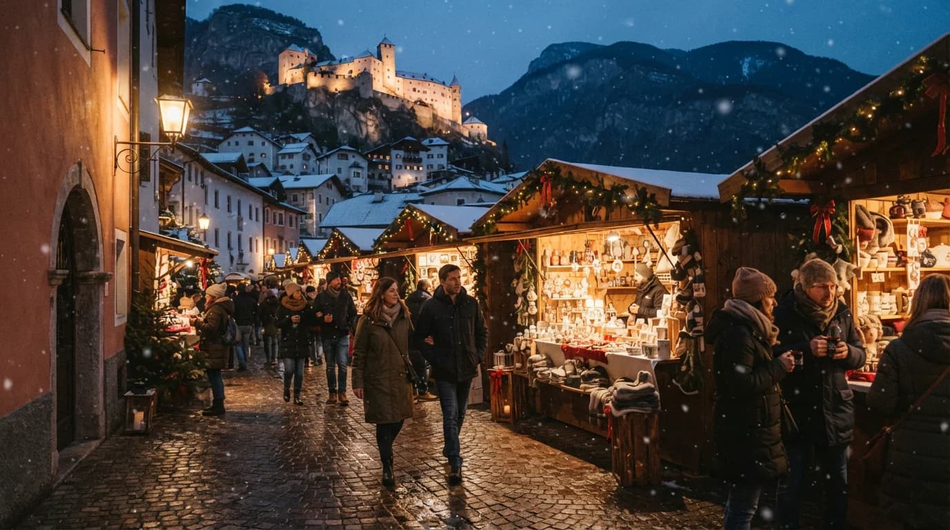 Il Borgo natalizio di Chiusa (Klausen)