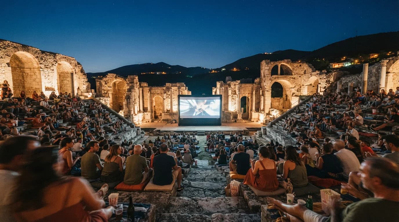 Il cinema torna al Teatro Romano: ogni giovedì film completamente gratuiti fino al 27 agosto