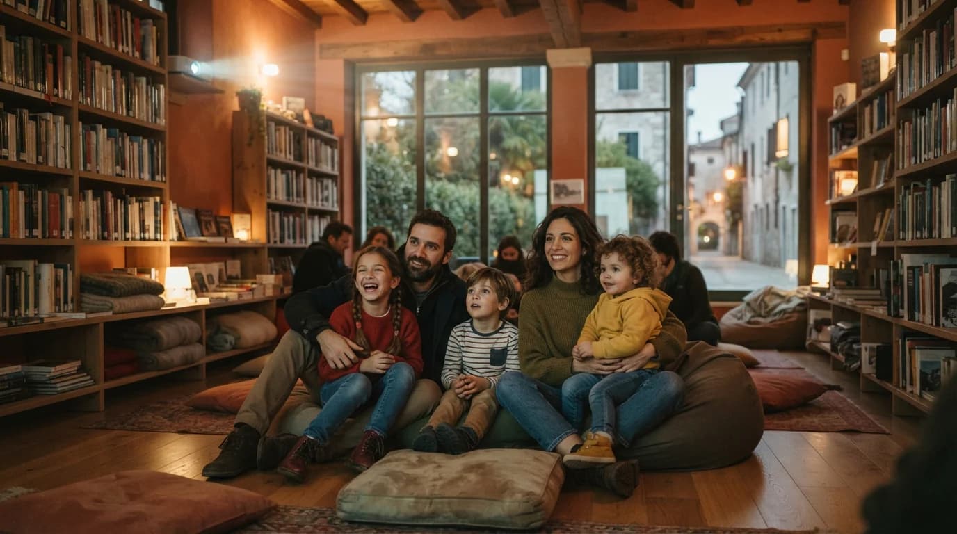 In Biblioteca. Cinema in famiglia