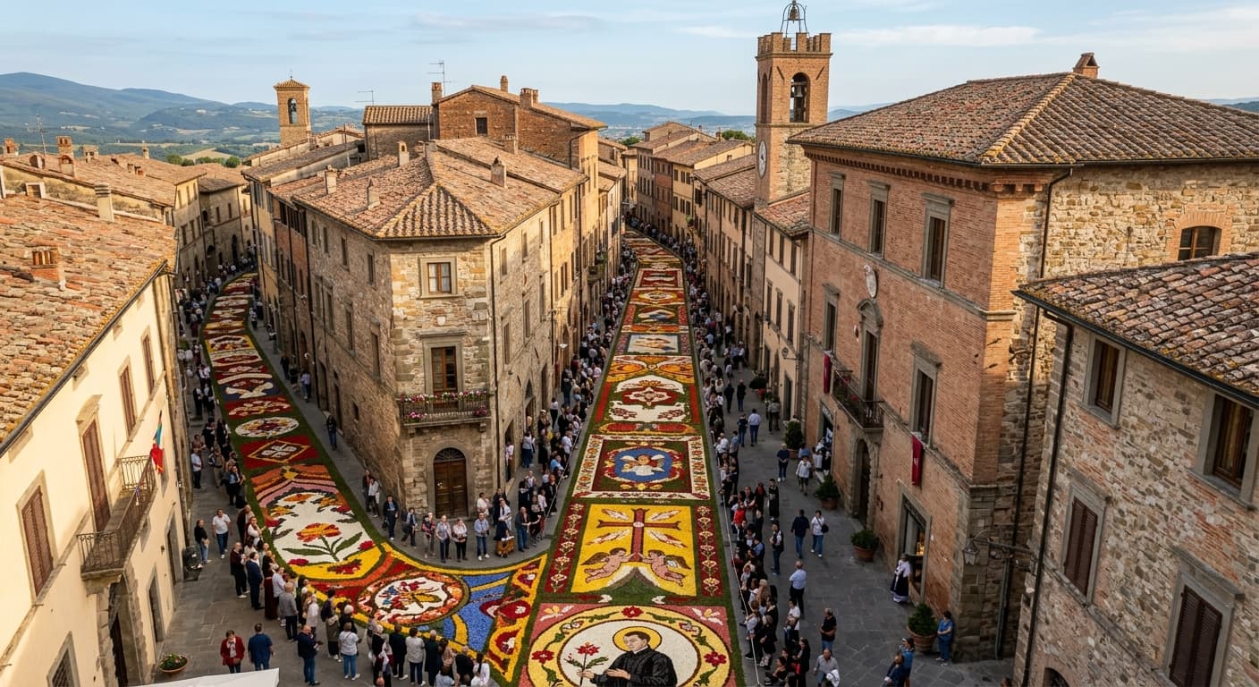 Infiorata di Città della Pieve