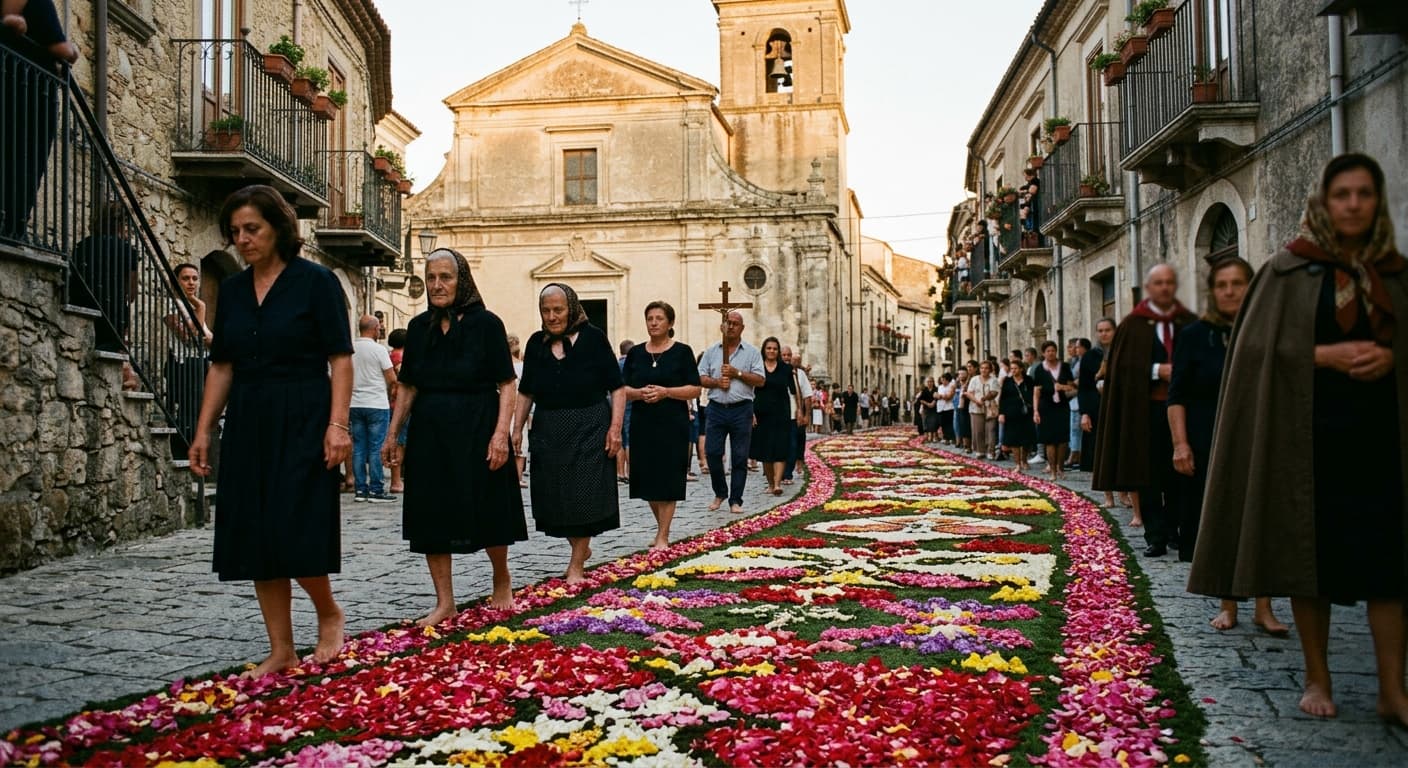 Infiorata Motta San Giovanni