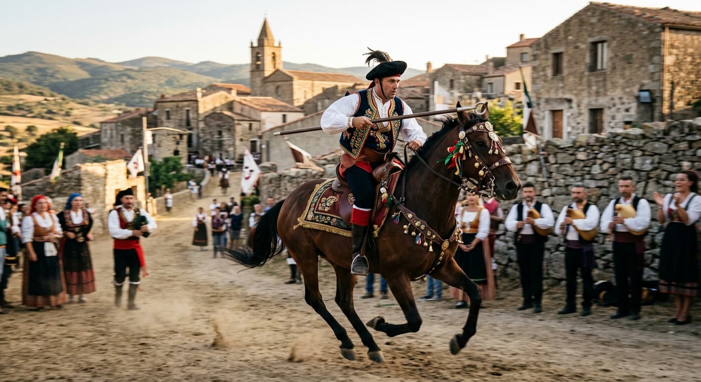 La cavalcata osilese e la corsa dell'anello