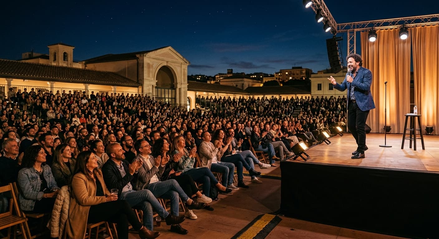 Maurizio Battista a Cagliari