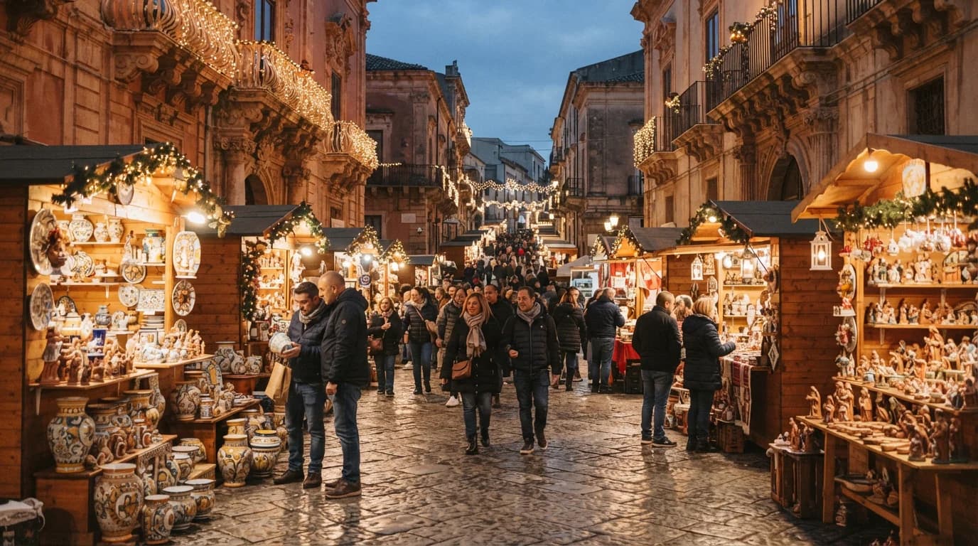 Mercatino di Natale a Caltanissetta