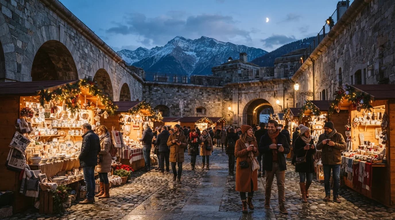 Mercatino di Natale del Forte di Vinadio