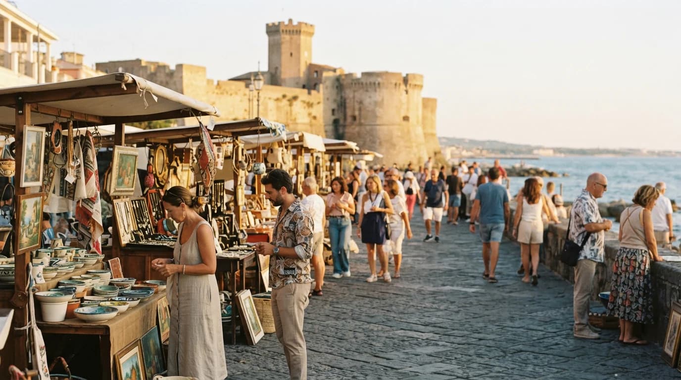 Mercatino sul mare