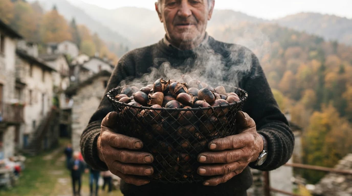 Montefosca di Pulfero (UD) – Burnjak / Festa delle Castagne