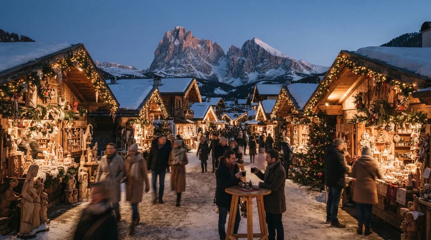 Mountain Christmas: Il mercatino di Natale a Selva di Val Gardena
