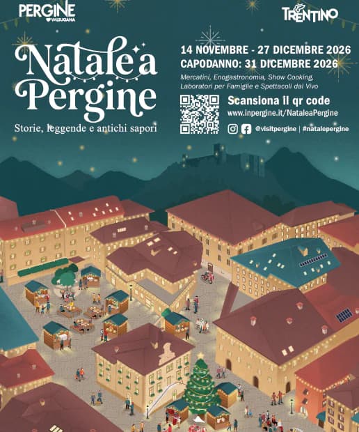 Volantino di Natale a Pergine