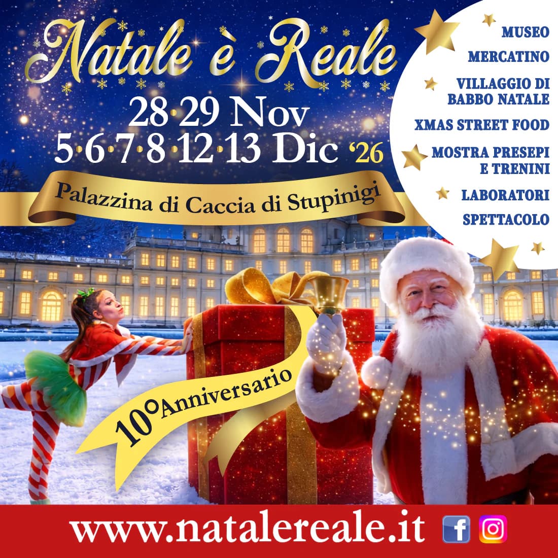 NATALE È REALE – 28 e 29 novembre, 5-6-7-8-12-13 dicembre 2026 – ore 10:00-19.30 — foto 1