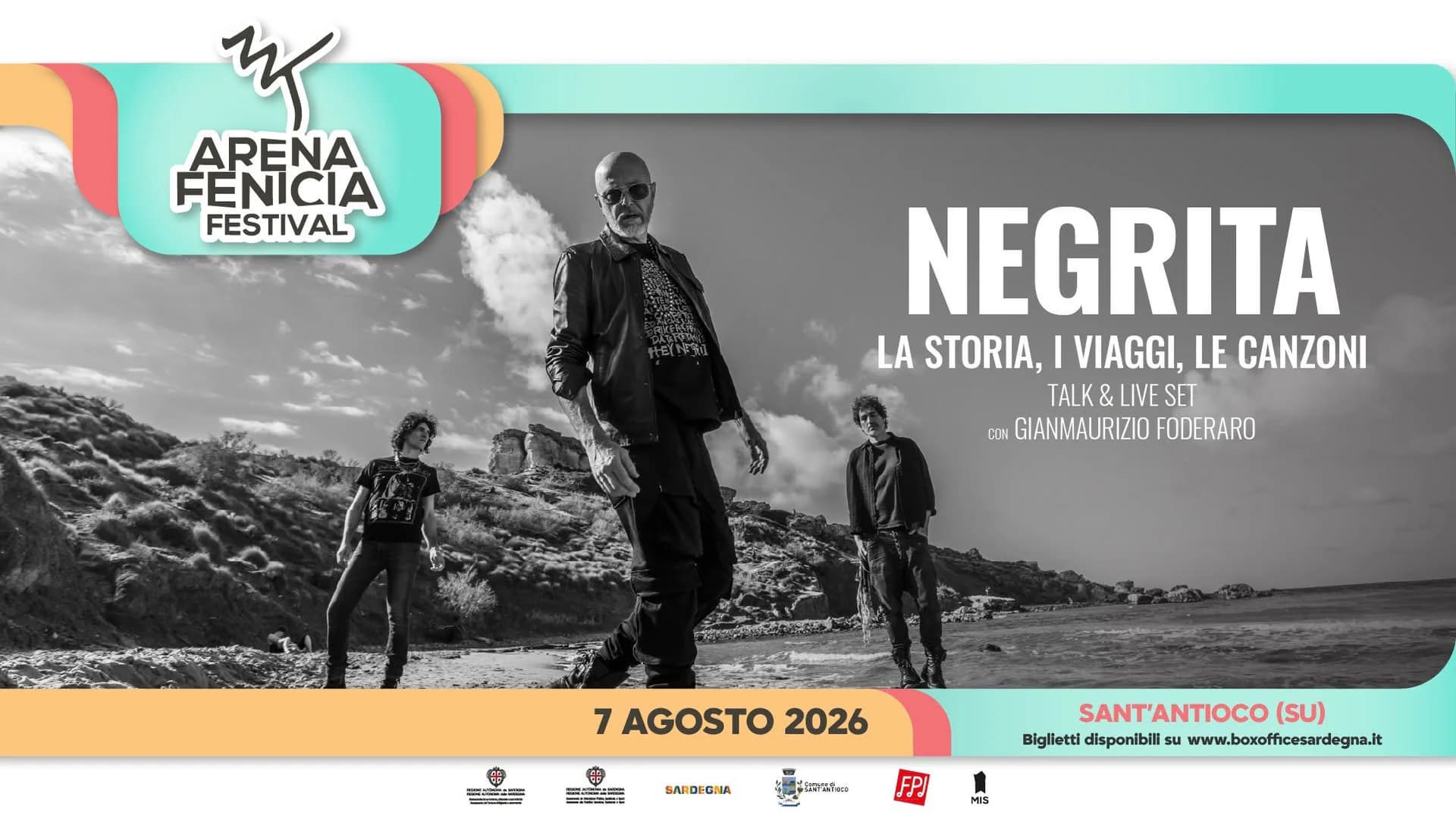 Negrita in concerto a Sant’Antioco