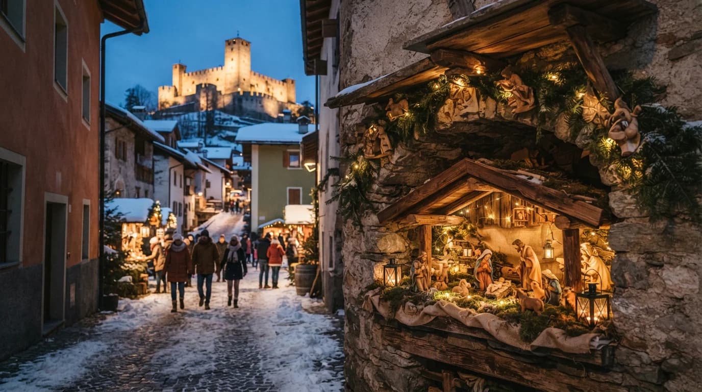 Ossana, il Borgo dei 1000 Presepi