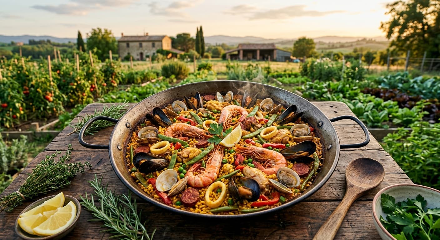 Paella negli Orti