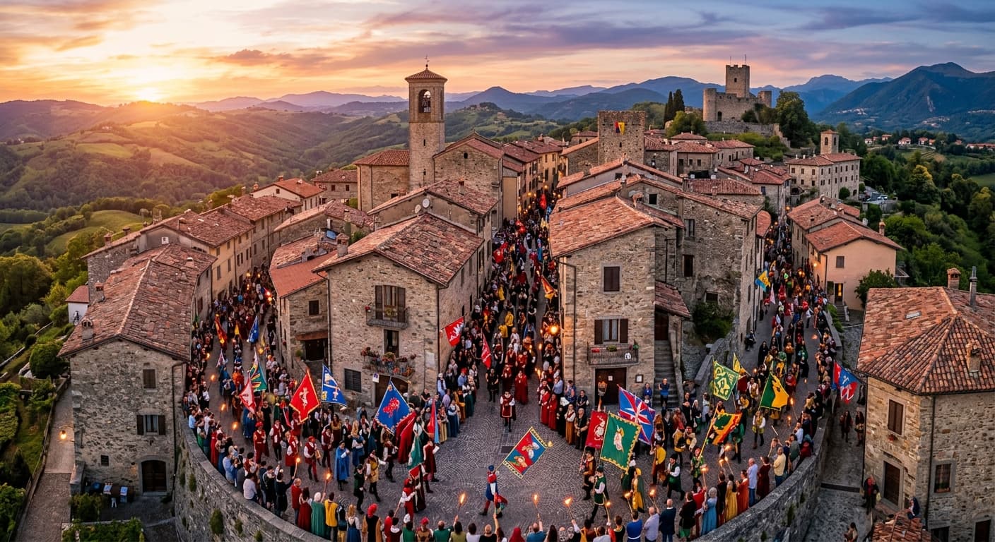 Palio delle contrade di Polaveno