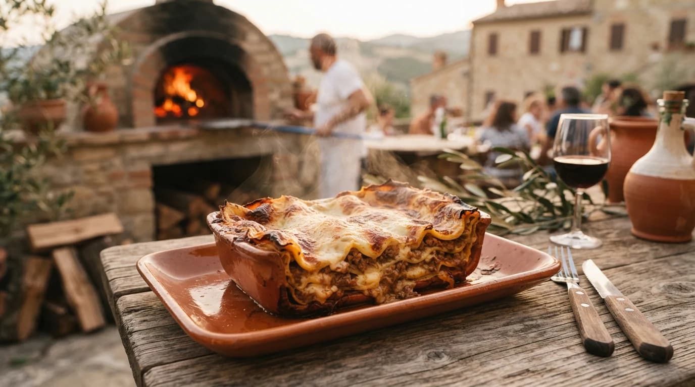 Sagra dei Vincisgrassi cotti su lu furnu a legna