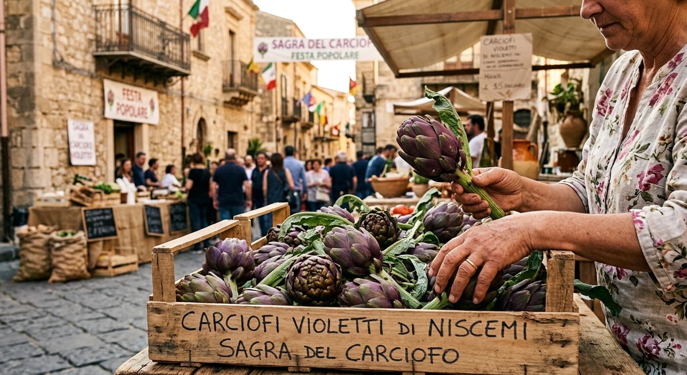 Sagra del carciofo violetto di Niscemi