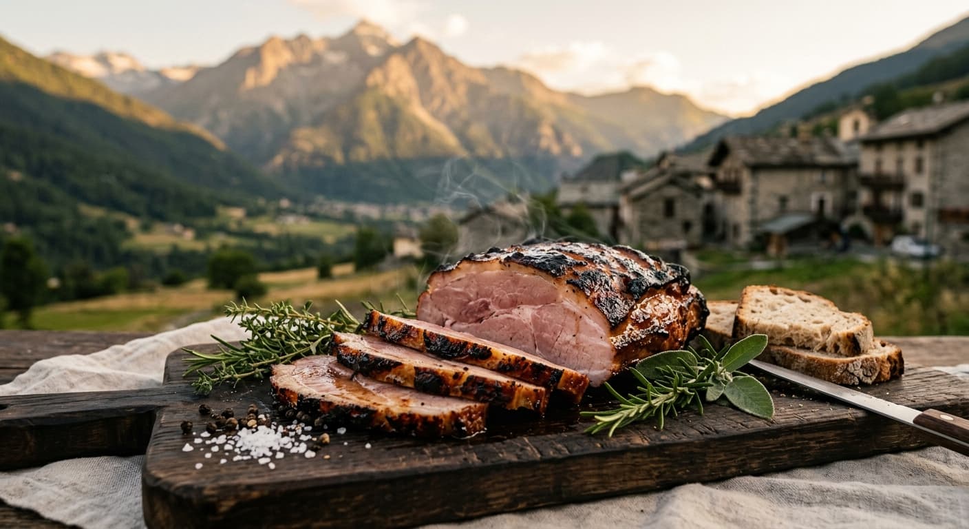 Sagra del Jambon alla Brace di Saint-Oyen